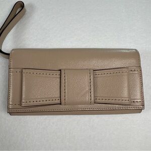 Kate Spade Villabella Ave Mara Zip Around Town Wallet Snap Closure Wristlet New